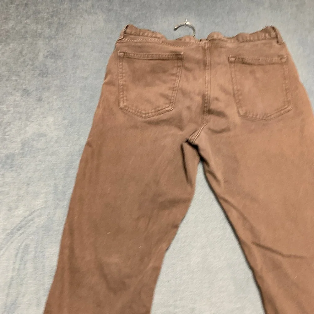 Old Navy Jeans Mens 36x34 Brown Denim Built In Flex Casual Straight Leg 5 Pocket